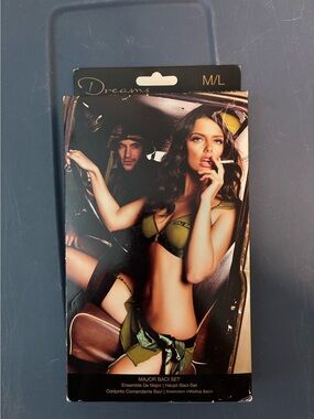 Dreams brand Major Baci Olive Green Lingerie Set - M/L. Brand new in box